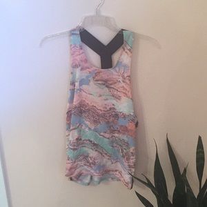 Champion marbled workout top